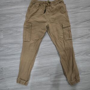 Denim&Co Men's Brown Cargo Pants